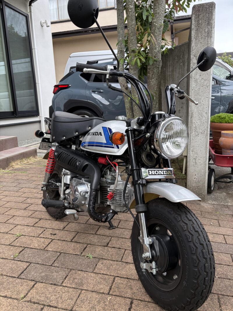 長年所有したホンダ モンキー50 スペンサーモデル