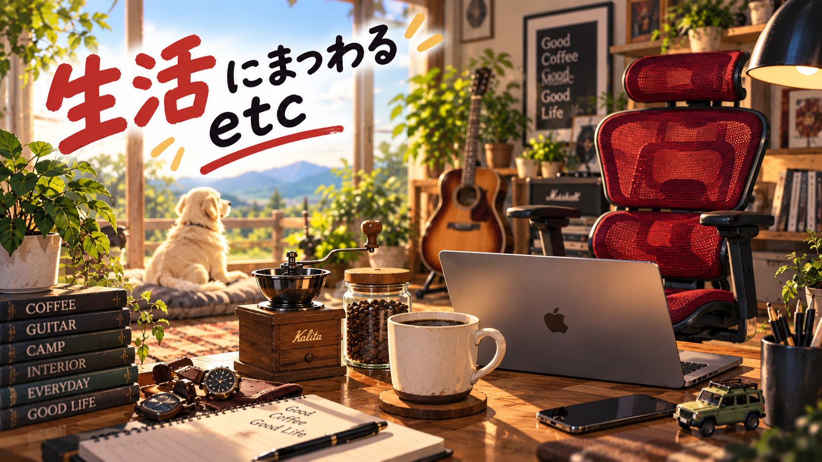 白いワンコと私のSOHO。